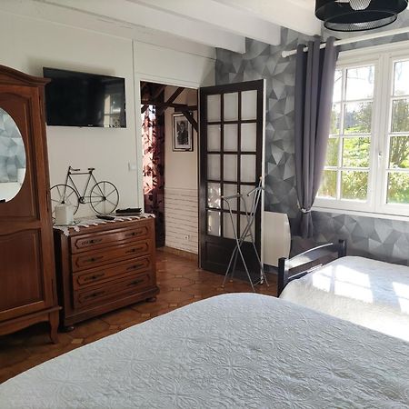 Bed and Breakfast Fleur De Soleil Saint-Jouin-Bruneval Zimmer foto