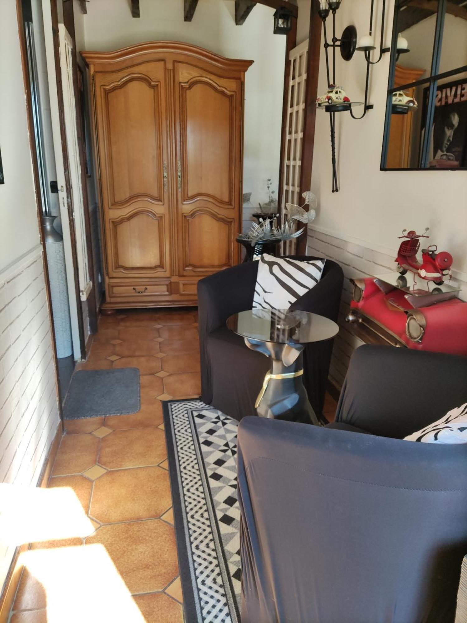Bed and Breakfast Fleur De Soleil Saint-Jouin-Bruneval Zimmer foto